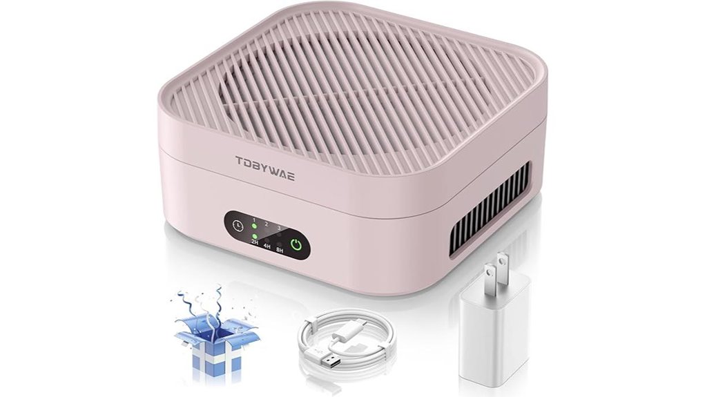 air purifier with h13 hepa pink