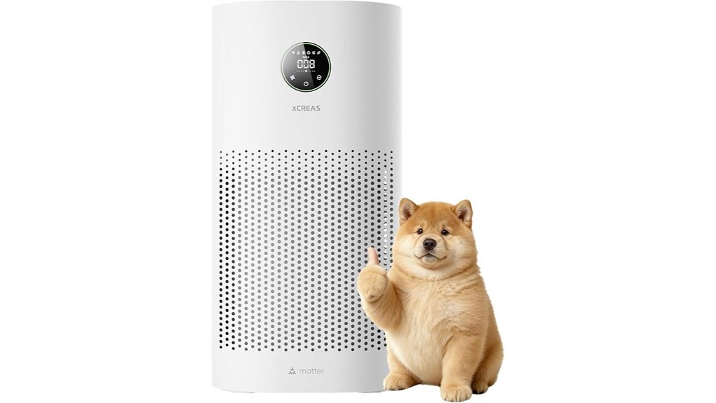 air purifier with matter control