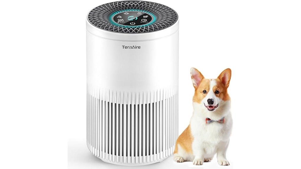 air purifier with pm2 5 monitoring