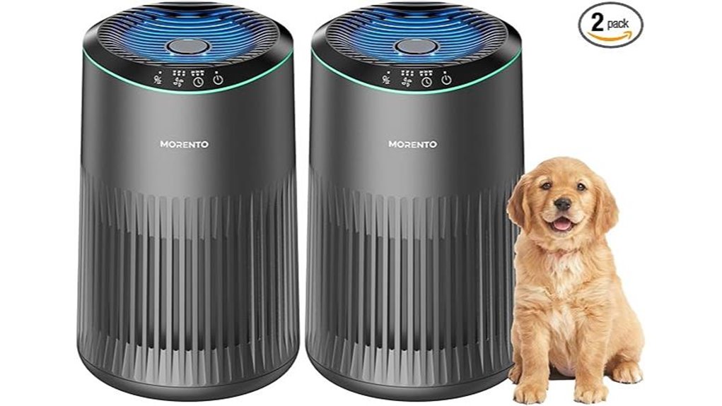 air purifiers for bedroom 2 pack