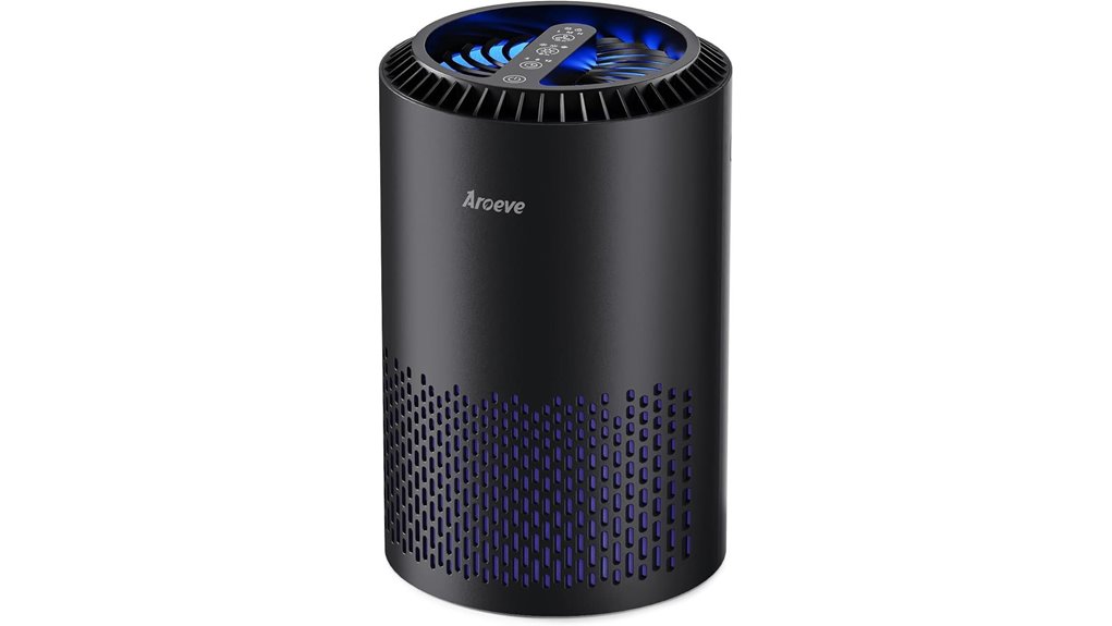 aroeve bedroom purifier sleep mode