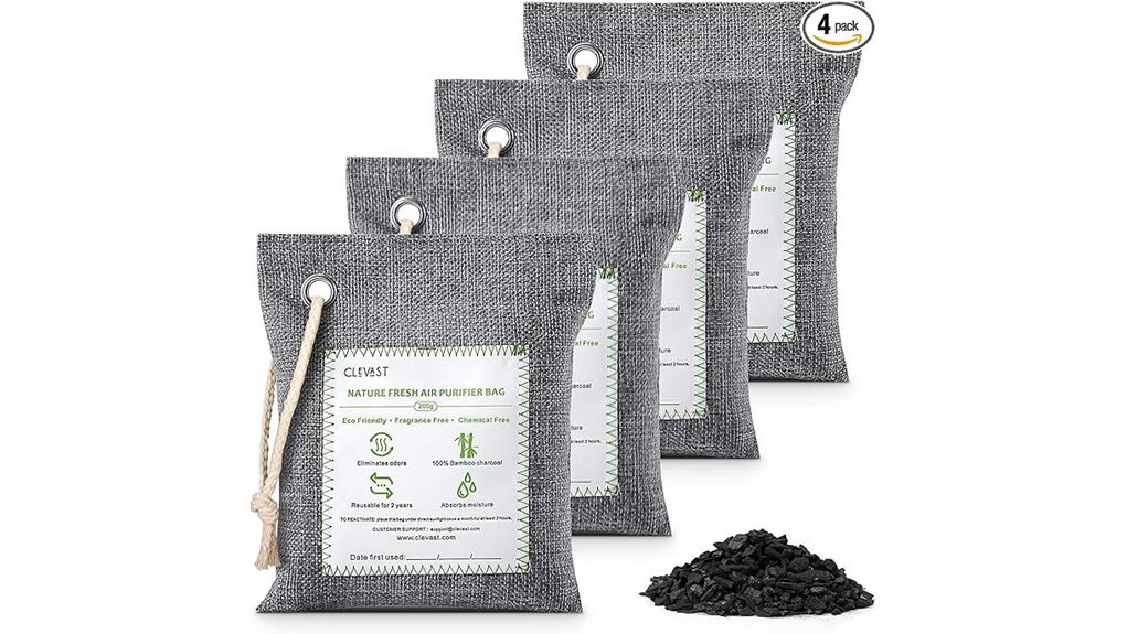bamboo charcoal air purifying bags
