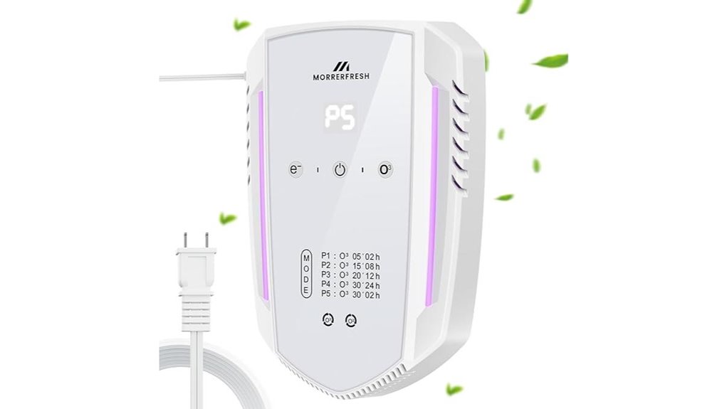 cat litter odor eliminator with ozone purifier