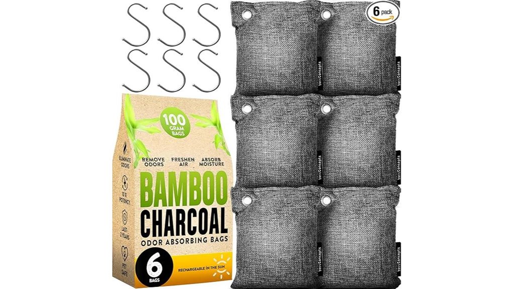 charcoal odor absorber bags