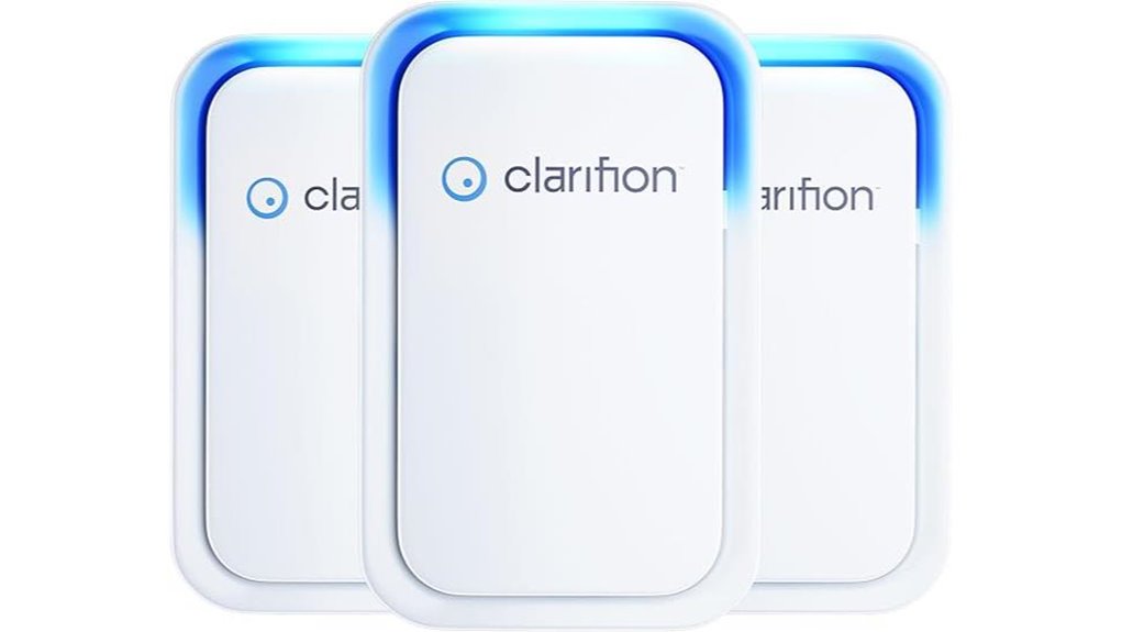 clarifion air ionizers pack three