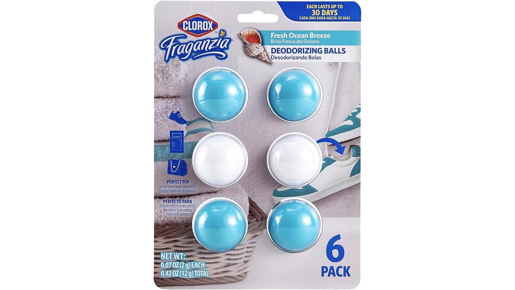 clorox fraganzia ocean breeze pods
