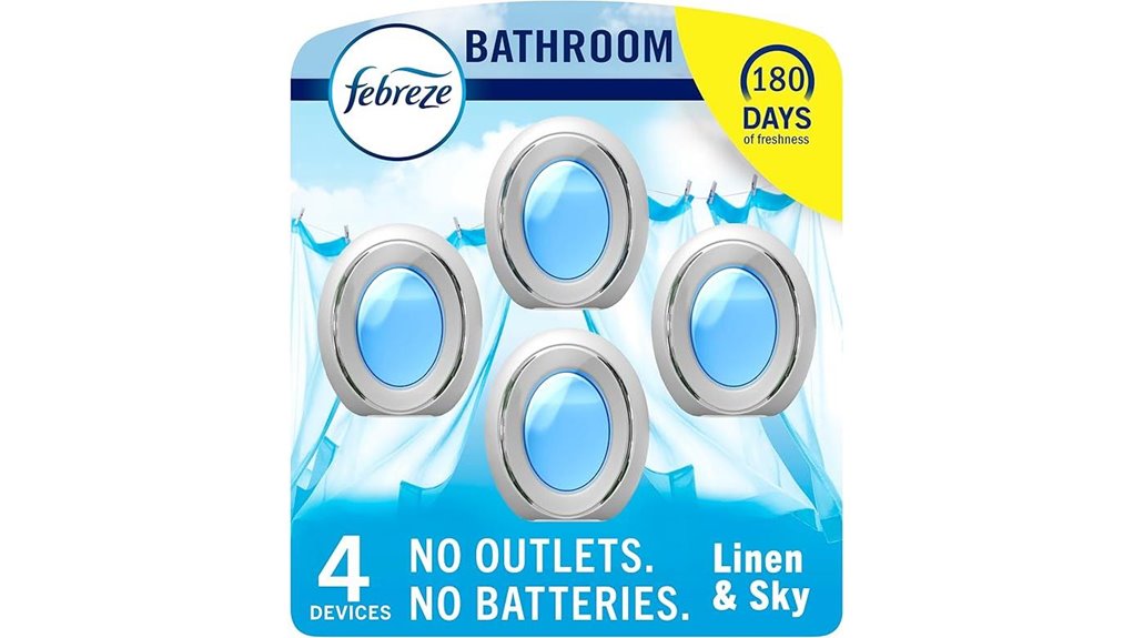 febreze linen sky scent bathroom air fresheners 4