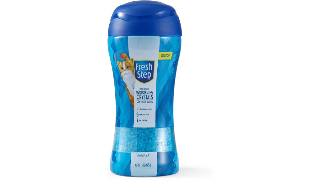 fresh step cat litter crystals deodorizer