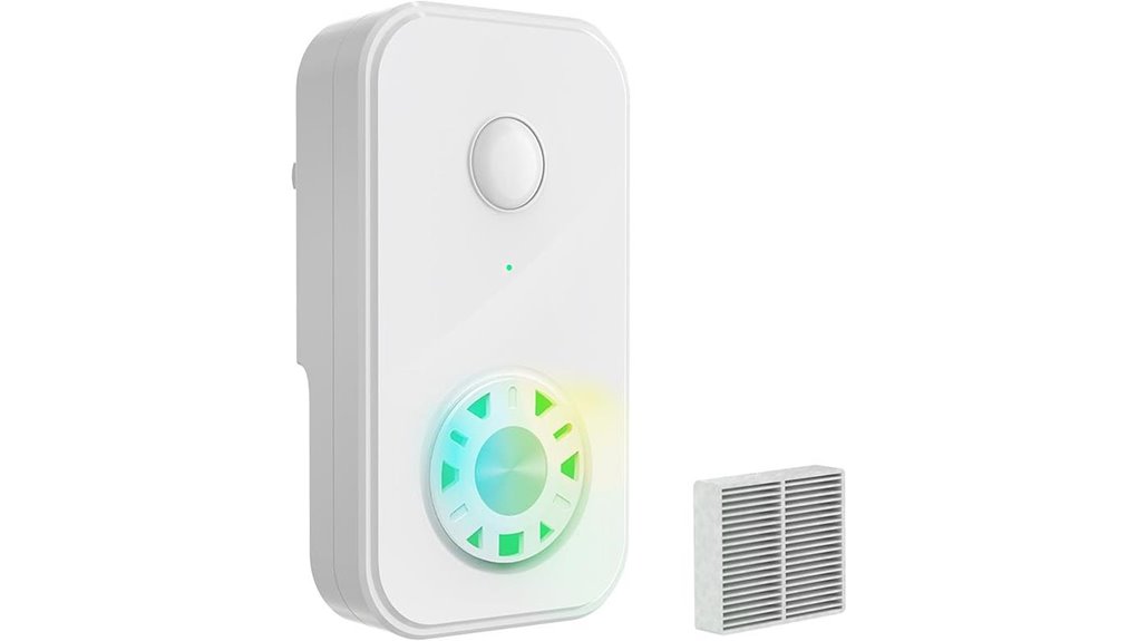 ion purifier with night light filter