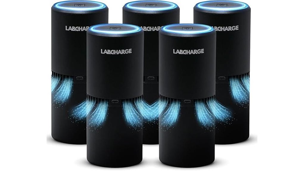 labcharge small ionic air purifier pack