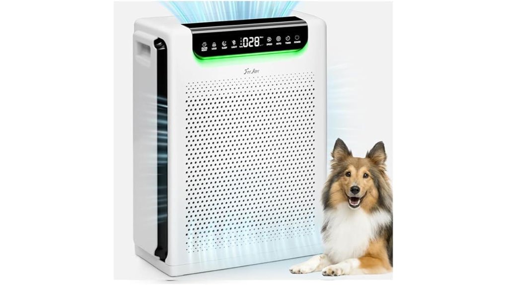 large room air purifier with washable filters