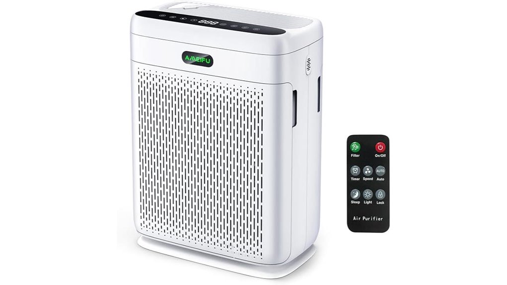 large room purifier with remote