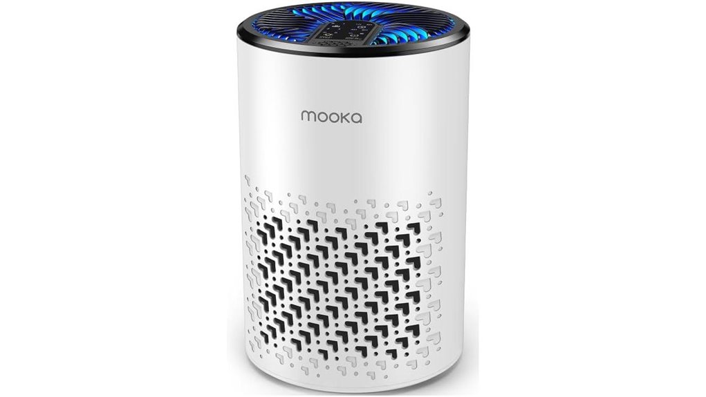 mooka purifier with sleep mode