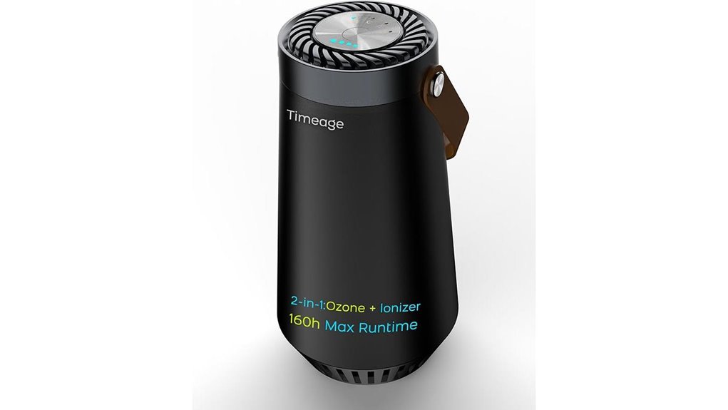 ozone car odor deodorizer device