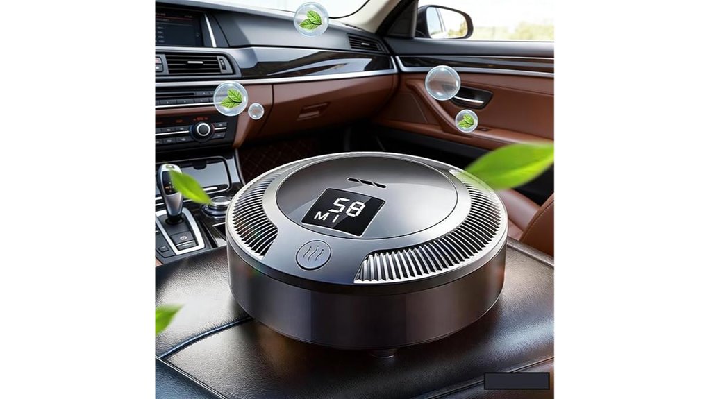 portable car odor eliminator purifier