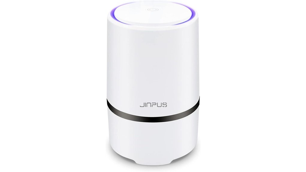 portable hepa white purifier