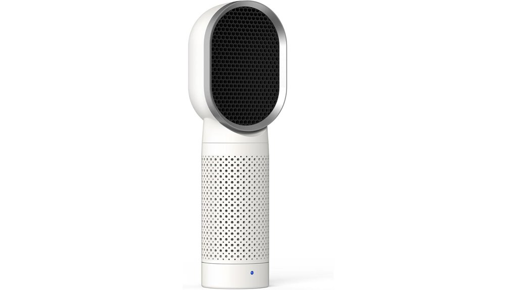 queenty desktop purifier with oscillation