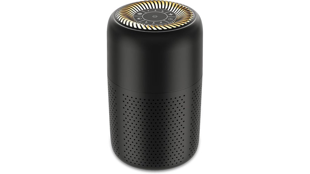 small bedroom purifier with night light