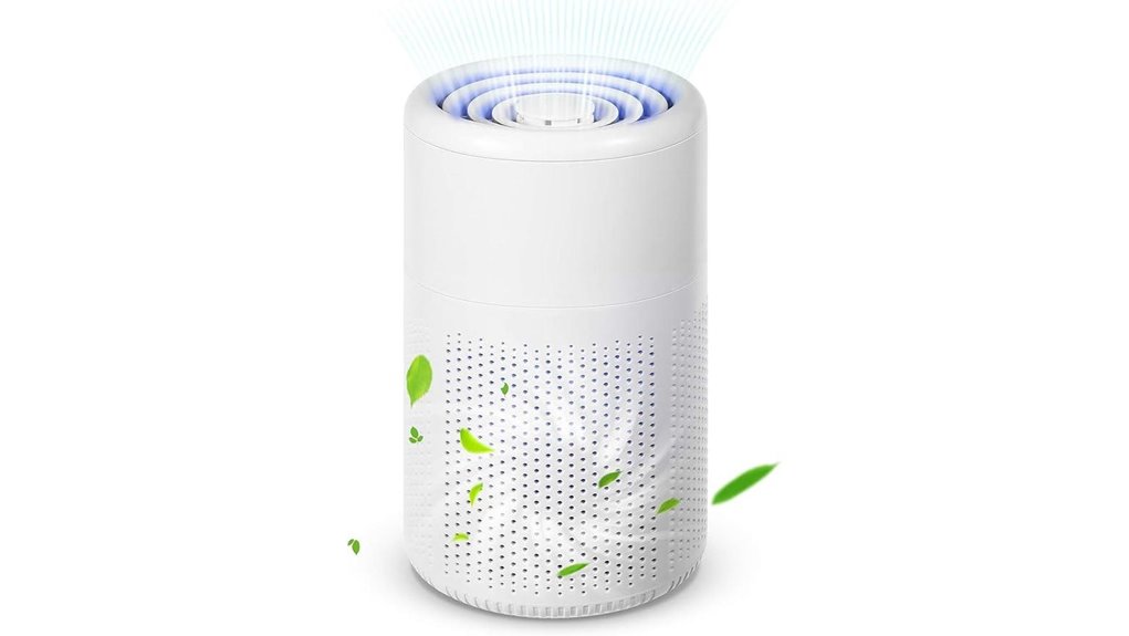 small desk air purifier for bedroom