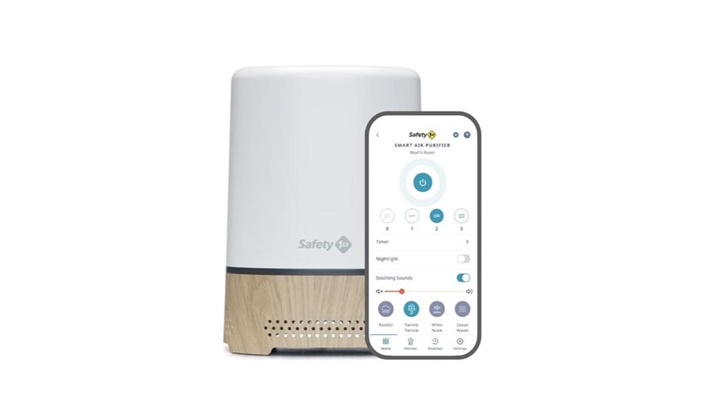 smart air purifier with app control