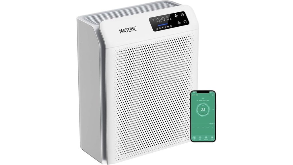 smart home air purifier app controlled