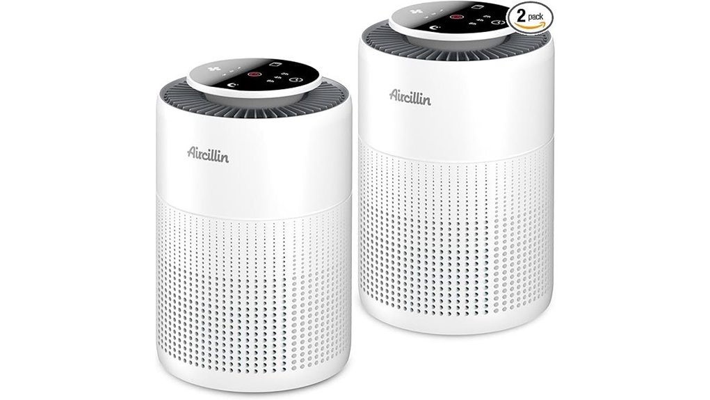 two pack h13 hepa purifiers