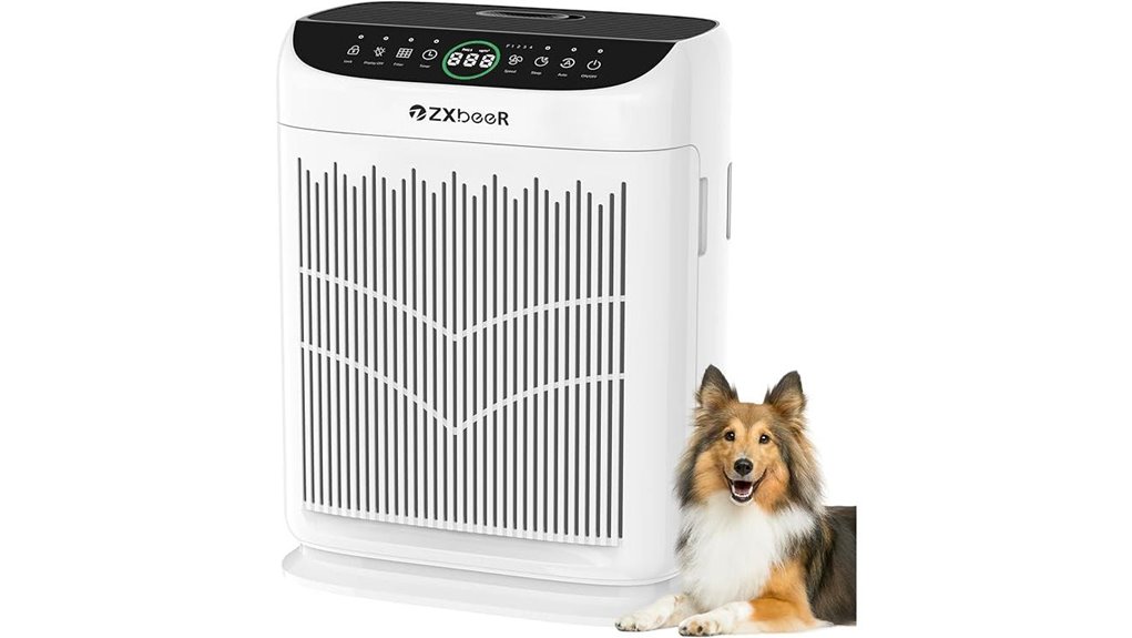 zxbeer large room purifier with aroma